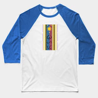 Baybayin word Buhay (Life) Baseball T-Shirt